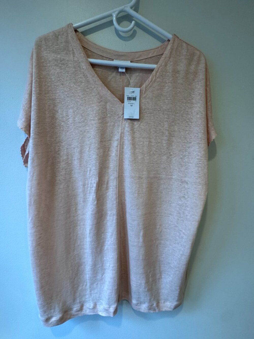 J. Jill Love Linen V-Neck Dolman Tee – NWT – Size M – $59 Retail 🔥